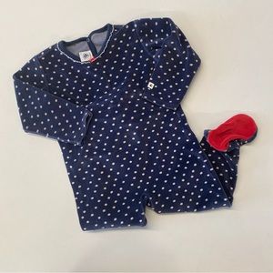 Petit Bateau Dot Romper